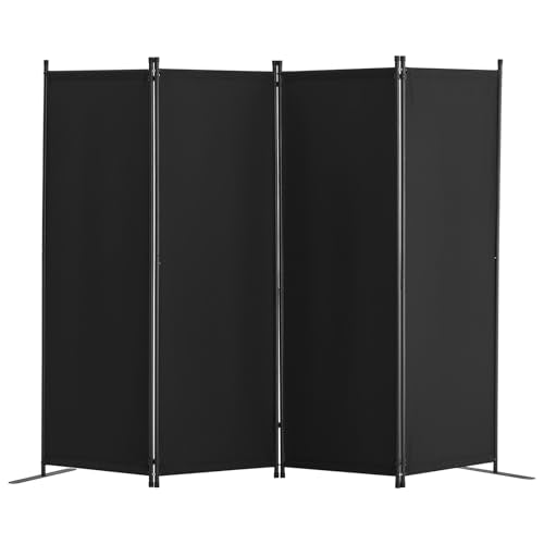 Room Divider 4 Panel Room Dividers and Folding Privacy Screens