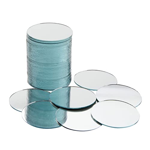 Craft Mirrors Bulk Mini Glass Tiles (60 Count)