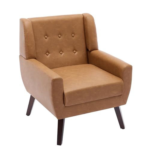 PU Leather Accent Chairs Set of 2 (2 Count)