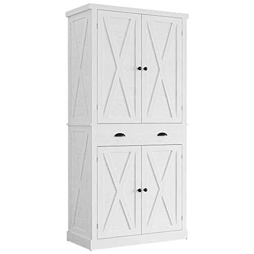Storage Cabinet with Drawers and Doors for Living Room and Entryway