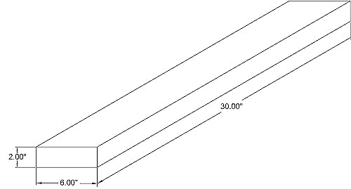 x2 30 Inch Wooden Floating Shelves for Wall