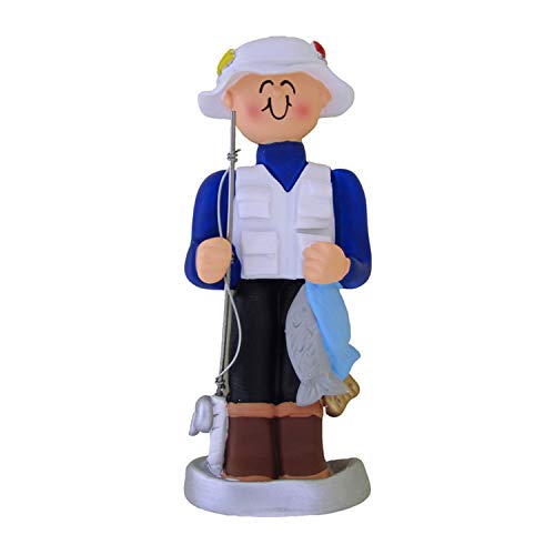Personalized Gone Fishing Ornament 2026