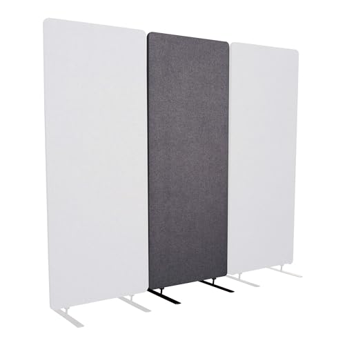 Stand Up Desk Store ReFocus Freestanding Noise Reducing Acoustic Room Wall Divider Office Partition