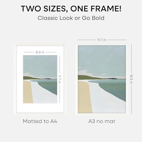 A3 White Oak Picture Frame