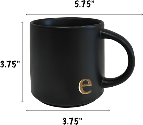 Black Ceramic Coffee Mug