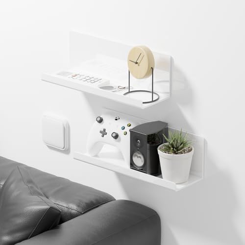 Acrylic Wall Floating Shelves Set of 2 (2 Count)