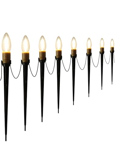 38.5FT Christmas Pathway Lights Outdoor