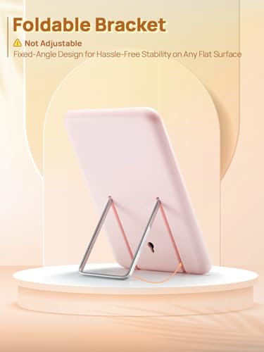 8 x 5 in Desk Makeup Mirror with Stand and Hanging Hole