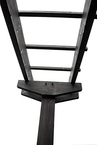 Vita Charcoal Gray Wildwood Cedar Arbor