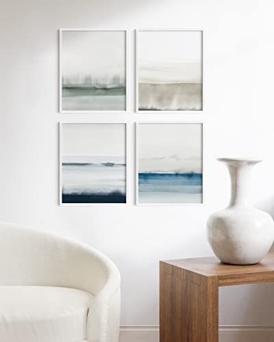 16x20 White Aluminum Frame Set of 4