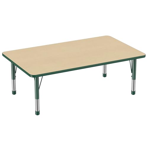 FDP 36" x 60" Rectangle Table with Chunky Legs