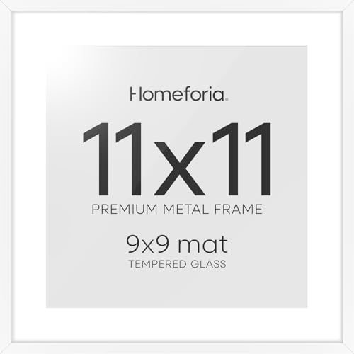 11x11 White Picture Frame