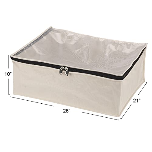 3364 1 Cotton Canvas Blanket Storage Bags