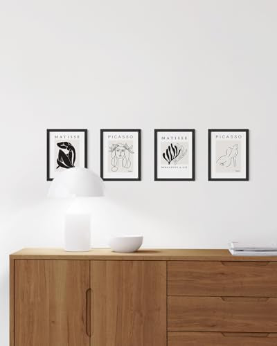 6x8 Black Oak Frame Set of 15