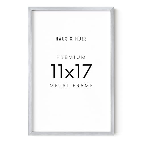 Standalone Silver Aluminum Frame Set of 1