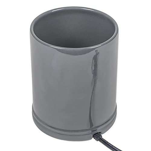God Bless This Home with Love Grey Stoneware Electric Jar Candle Warmer