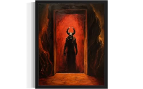 Satan and Hell Poster Art Print