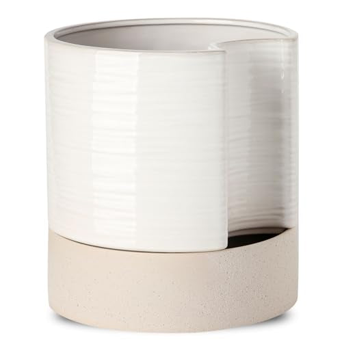 Ceramic Self Watering Plant Pot for Indoor Plants