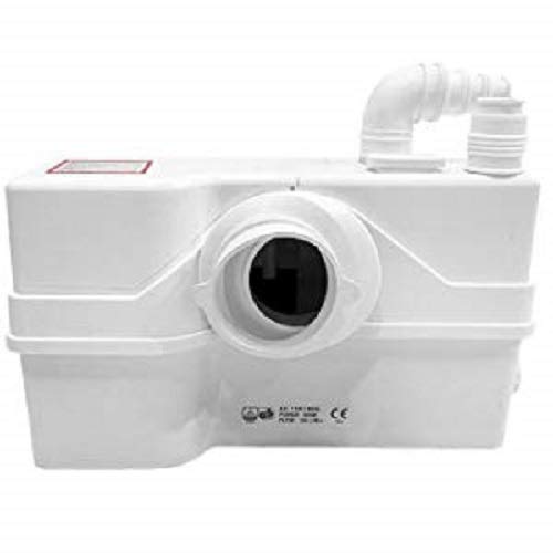 800W 1+HP American Elongated Macerating Toilet Kit with Macerator Pump for Basement Toilet System