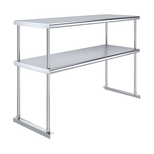48 Inch Double Tier Overshelf