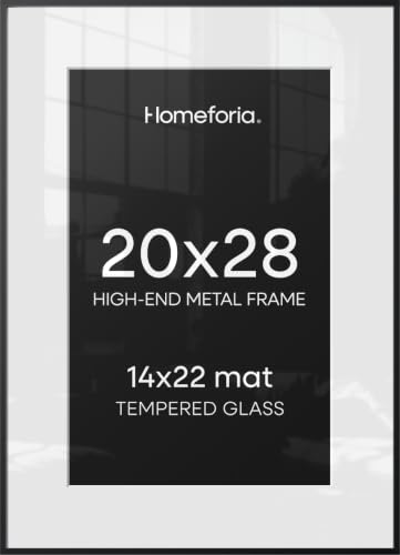 20x28 Black Picture Frame