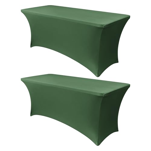 8ft Stretch Spandex Table Cover (2 Count)