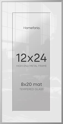 12x24 Silver Picture Frame