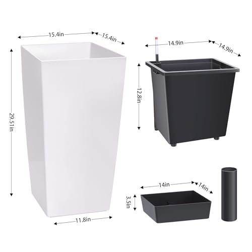 30" Tall Planters Set of 2 (2 Count)