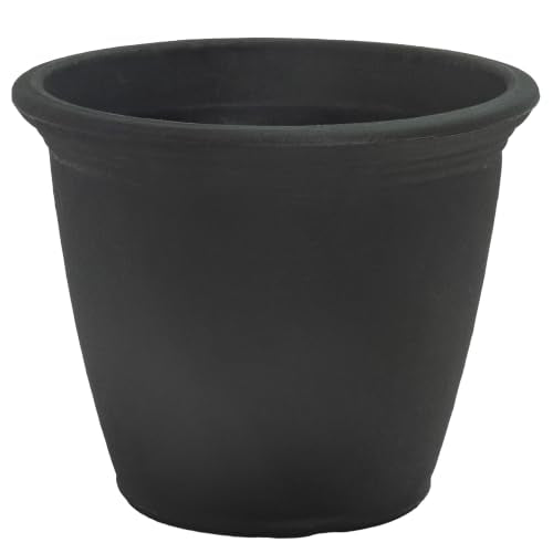 Sunnydaze Anjelica 15.25'' Large Plastic Planter Pot for Plants (2 Count)