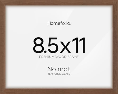 8.5x11 Brown Oak Diploma Frame (3 Count)