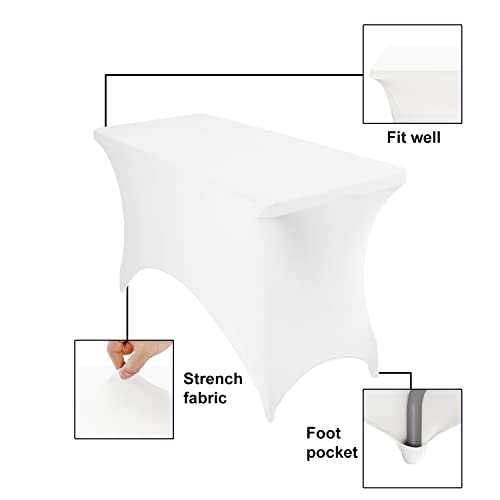 Spandex 4ft Waterproof Table Cover for Party