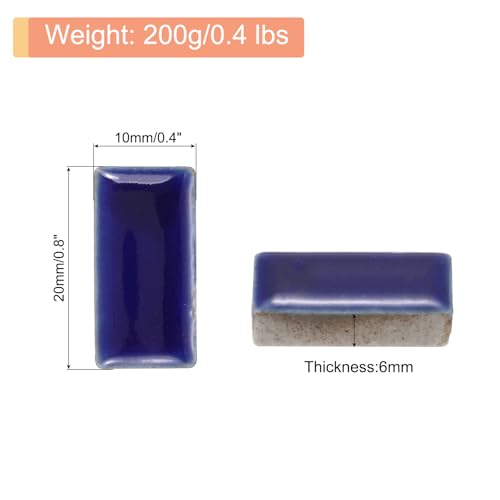 200g Ceramic Mosaic Tiles for Crafts Bulk (200 unidad)
