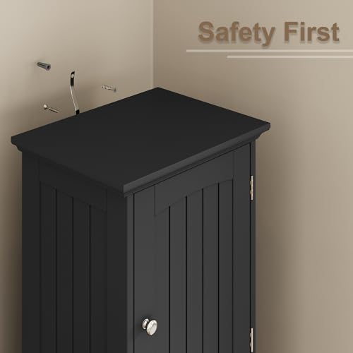 67" Tall Bathroom Storage Cabinet