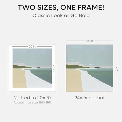 24x24 White Oak Picture Frame