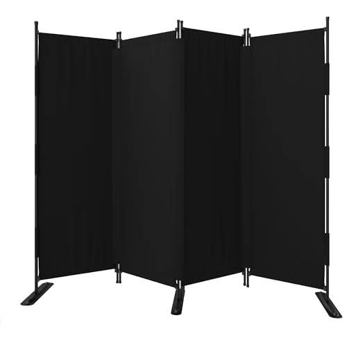 Room Divider 4 Panel Upgraded 88” Folding Screen Highly Secretive