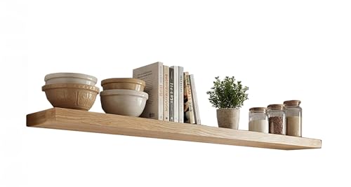 72 inch Wooden Floating Shelves for Wall