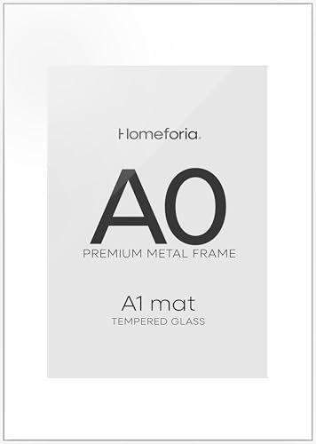 A0 White Poster Frame