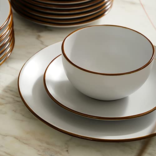 Brasa Stoneware 32 Piece Modern Dinnerware Set
