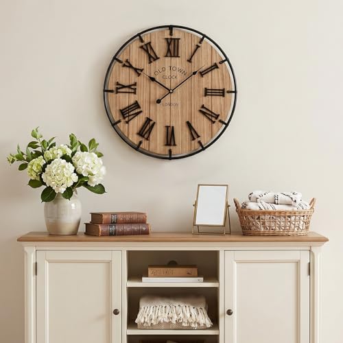 Inch Modern Farmhouse Wall Clock