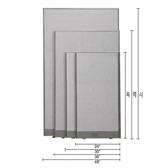 Office Partition Single Panel