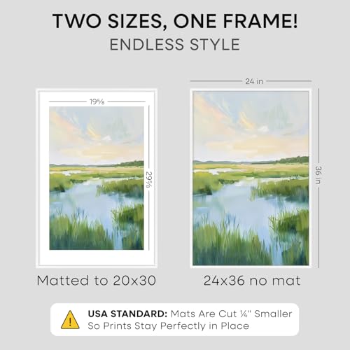 24x36 White Poster Frame