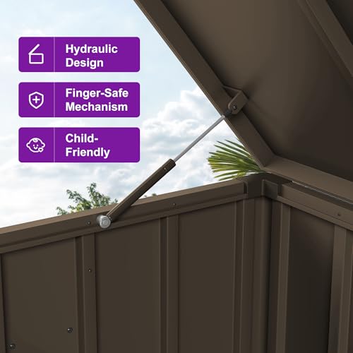 Outdoor Deck Box 100 Gallon