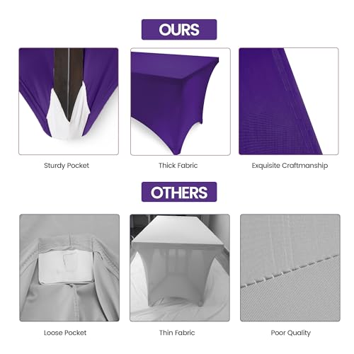 Spandex Table Cloth 1 Pack [6FT