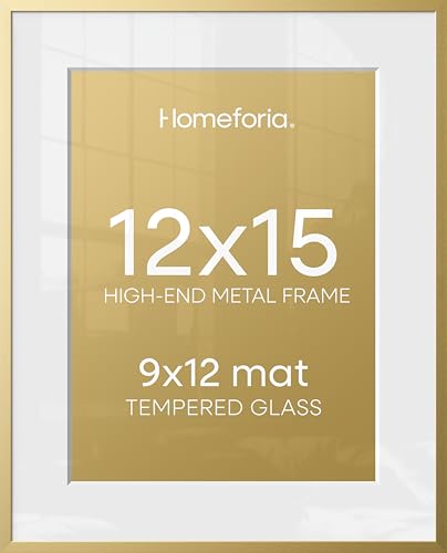 12x15 Gold Picture Frame (2 Count)