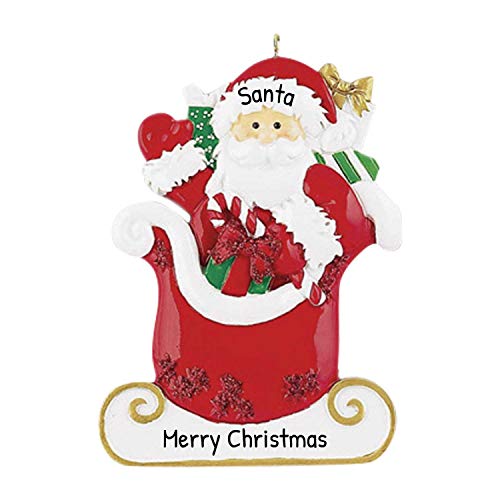 Personalized Santa Claus Ornaments 2026