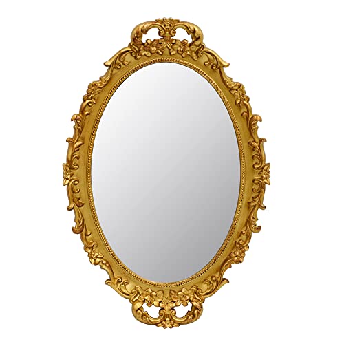 Vintage Decorative Gold Framed Mirror
