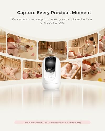 Smart WiFi Baby Monitor with Camera and Audio