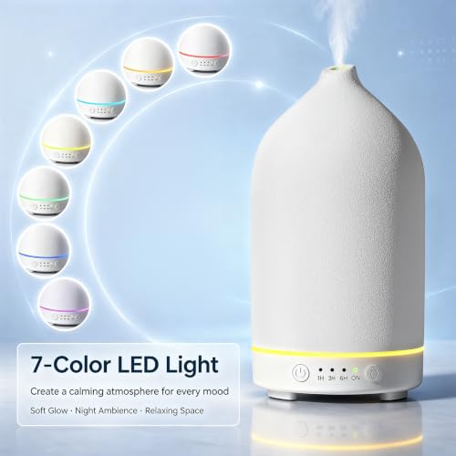 200ML Ceramic Essential Oil Diffuser for Home
