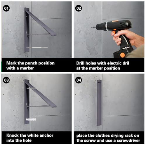 Retractable Clothes Drying Rack