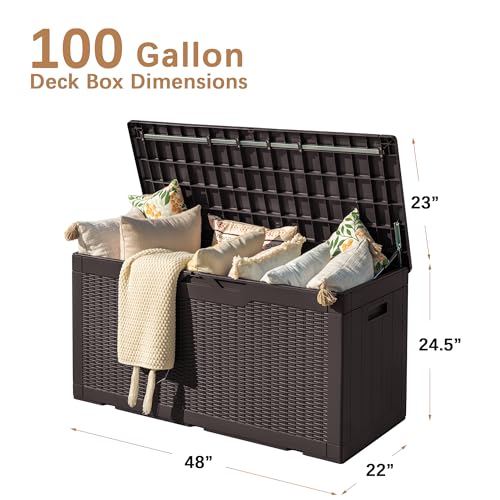 97 Gallon Deck Box